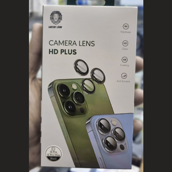 محافظ لنز آیفون 13Pro/13ProMax گرین لاین مدل Green Lion Camera Lens HD Plus